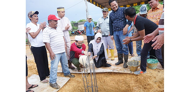 Rahma Resmikan Pembangunan Mushola Nurul Fath