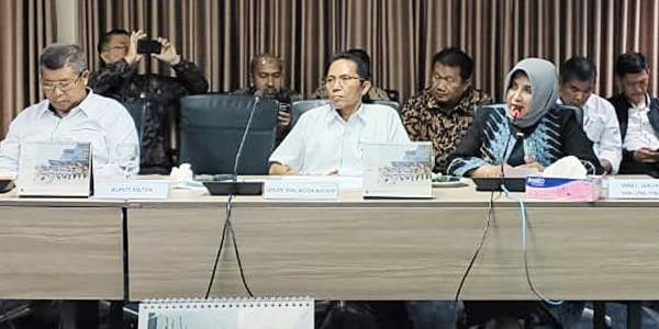 Rapat Bersama Menko Maritim, Wawako Usulkan Pembangunan Infrastruktur Kota Tanjungpinang