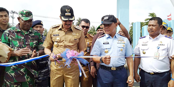 Bupati Resmikan Pelabuhan Teluk Baruk