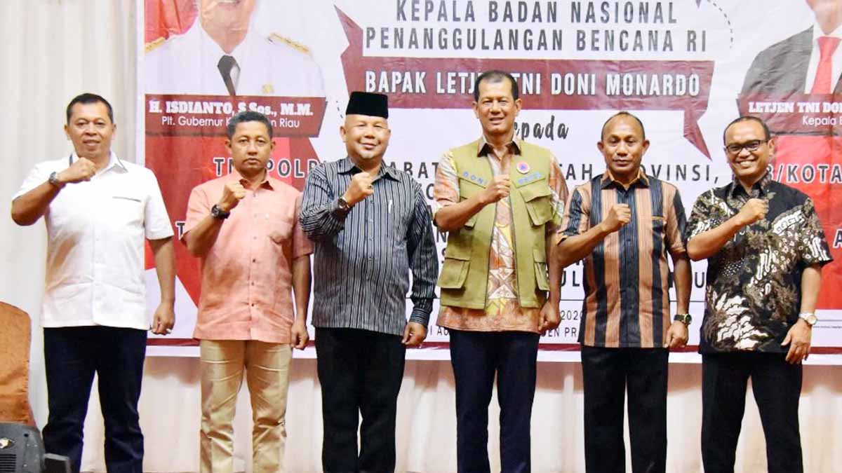 Kepala BNPB RI : Potensi Kekeringan Air di Kepri Semakin Meningkat