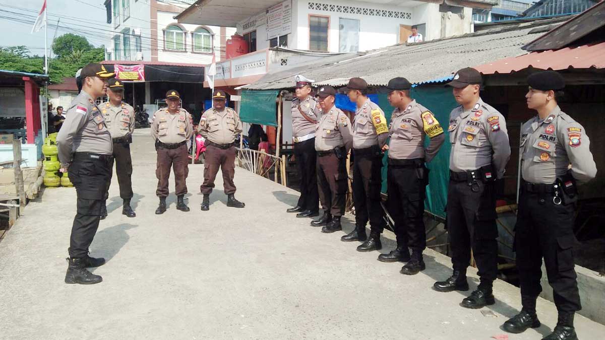 Bersama TNI, 10 Personil Polsek Bintim Pantau Pulau Terluar
