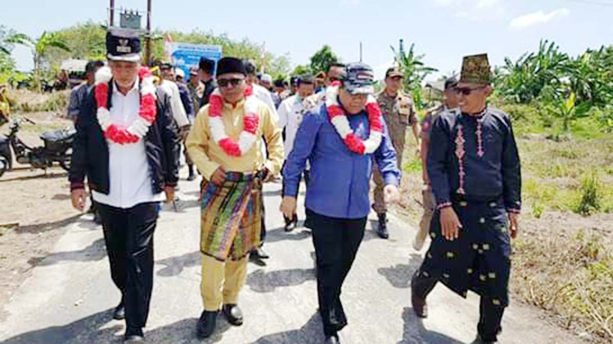 Ketua DPRD Meranti Hadiri Acara Hari Jadi Kecamatan Pulau Merbau Ke 9