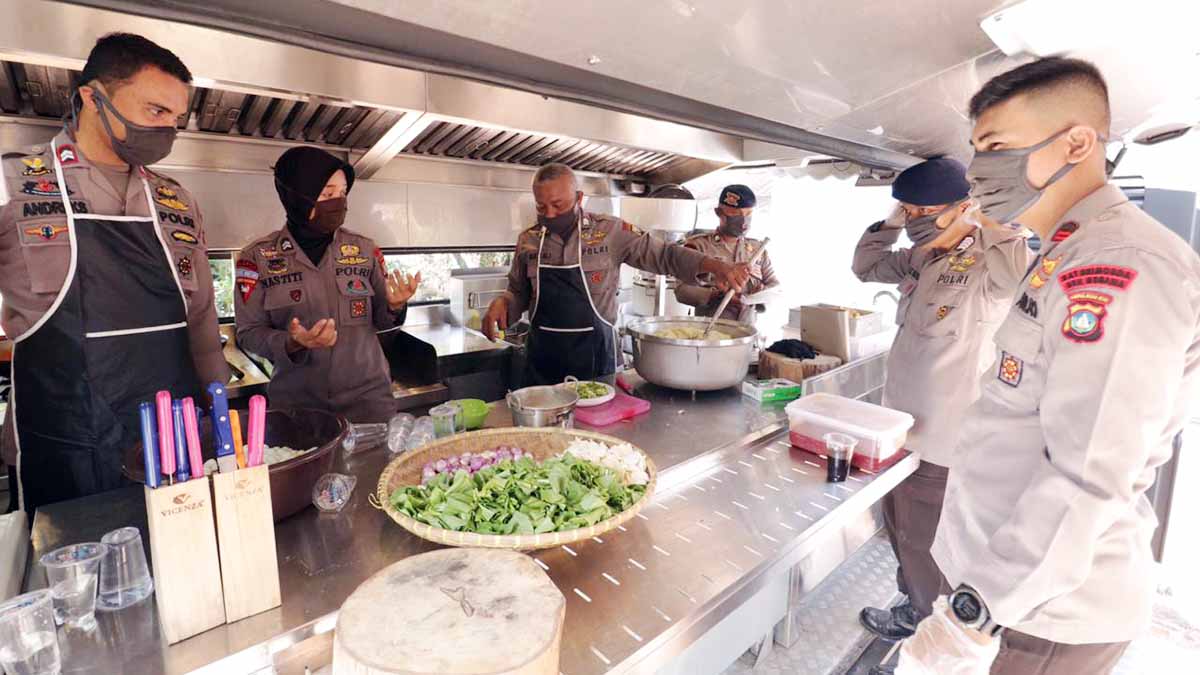 Ada Dapur Umum Gratis di Batu Aji
