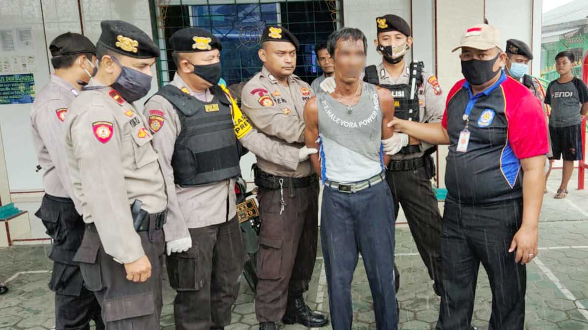 Sempat Ancam Polisi Akan Bakar Sepeda Motor