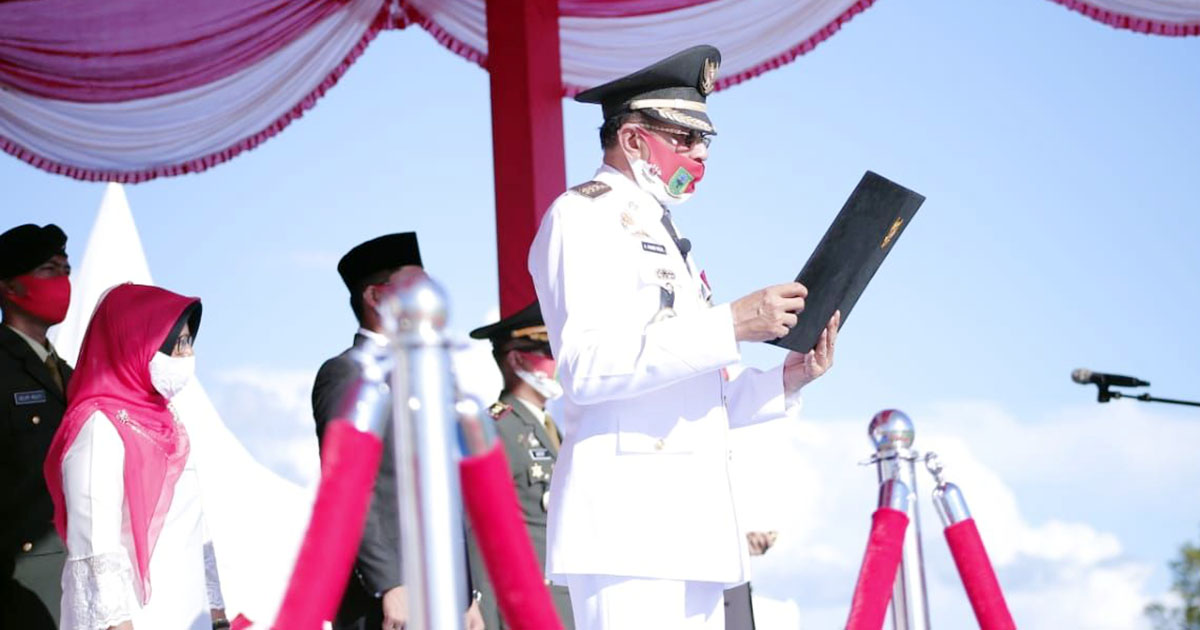Hamid Rizal Jadi Irup HUT RI Ke 75 Kabupaten Natuna