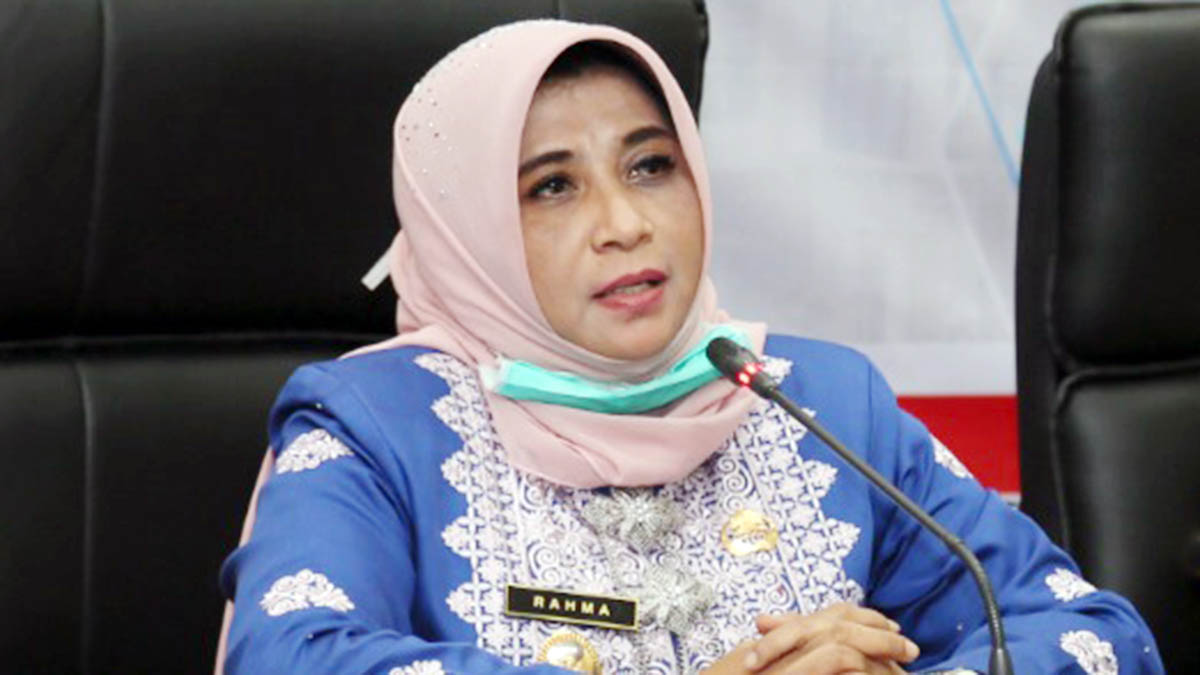 Plt Wali kota Tanjung Pinang, Hj Rahma Covid 19 Mengganas, 75 Warga Tanjung Pinang Positif 7