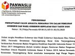 Pengumuman Pendaftaran Calon Anggota Pengawas TPS di Panwaslu Kecamatan Tanjungpinang Barat Panwaslu Kecamatan Tanjungpinang Barat Rekrut Tenaga Pengawas TPS 6