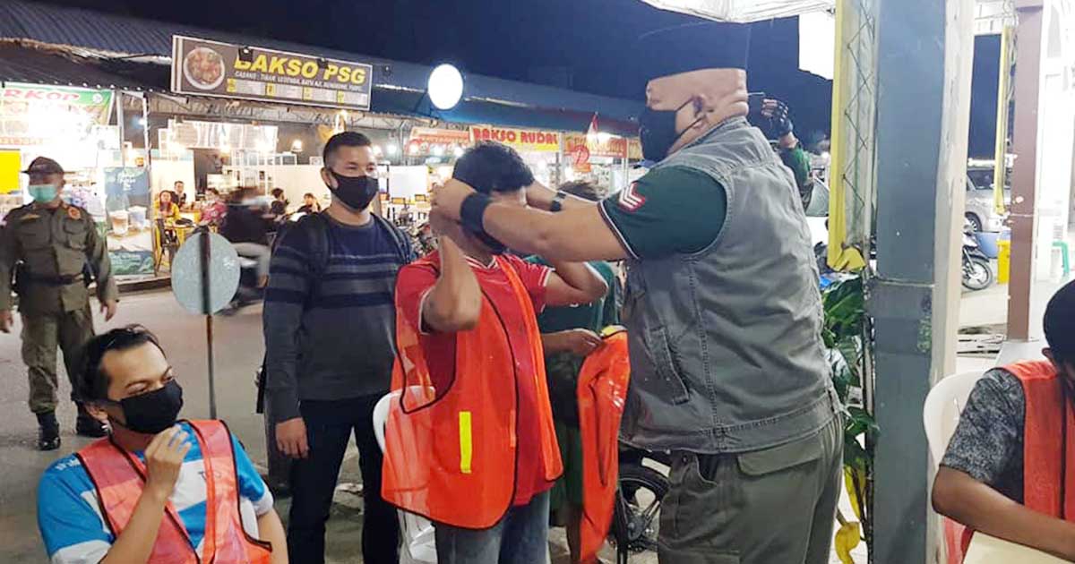 Baru 1 Menit Razia, 3 Warga Batam Langgar Protokol Covid-19