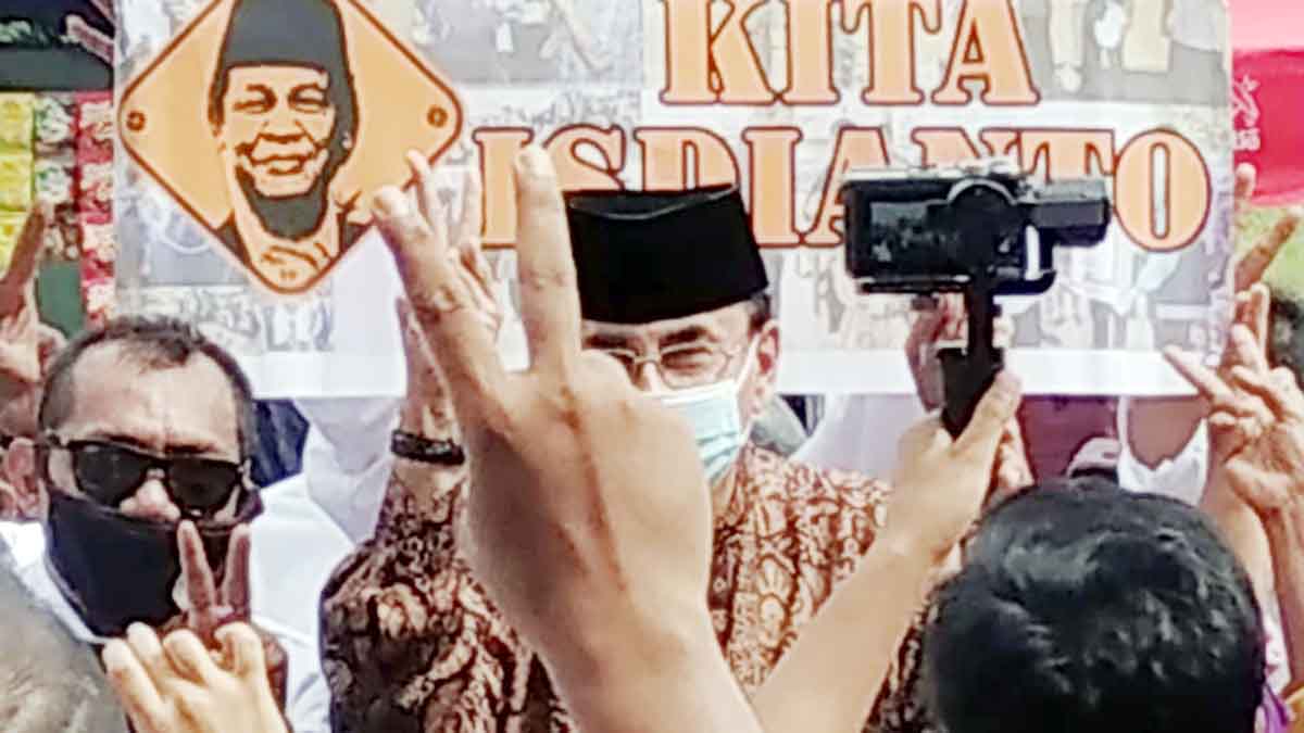 Ramaikan Senam Zumba Relawan INSANI, Ismeth Abdullah : Jangan Ragu Pilih INSANI