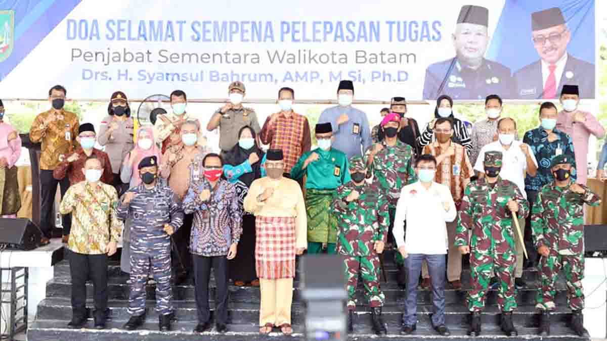 Lepas Tugas, Syamsul Bahrum Titip Pesan Ke Pemko Batam