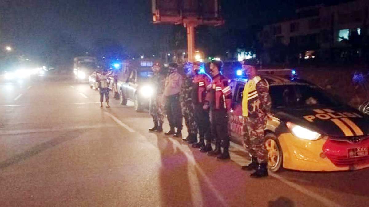 Polresta Barelang Bersama TNI dan Satpol PP Patroli Skala Besar
