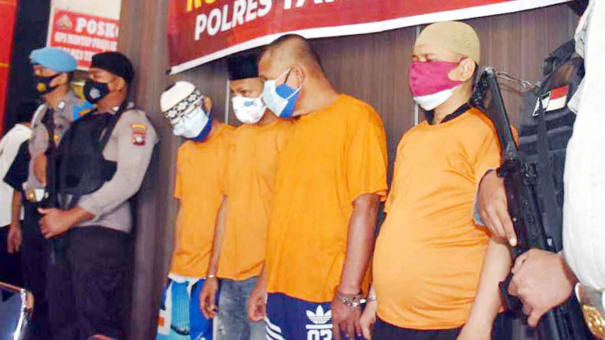 Polres Tanjung Pinang Tangkap 4 Pelaku Narkotika Seberat 24.42 Gram