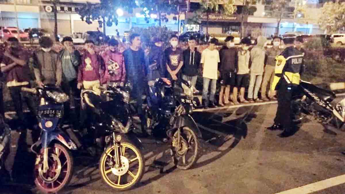 Satlantas Polresta Barelang Tindak Tegas dan Amankan Aksi Balap Liar