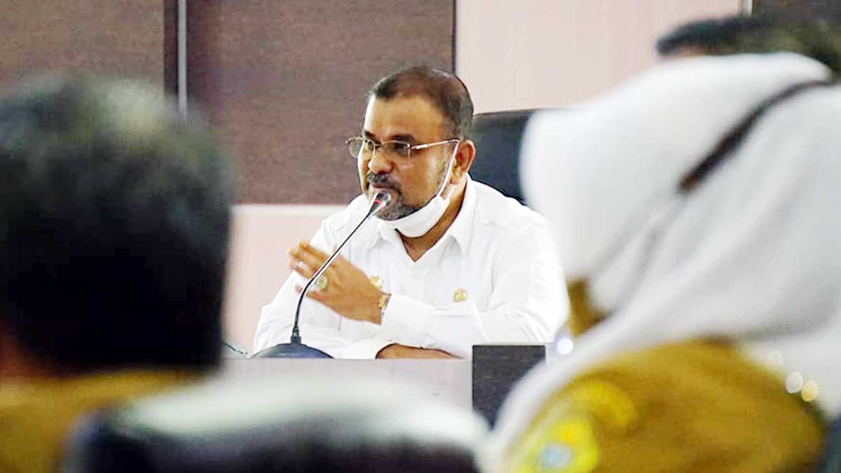 Bupati dan Wakil Bupati Karimun Rapat Bersama Kepala OPD