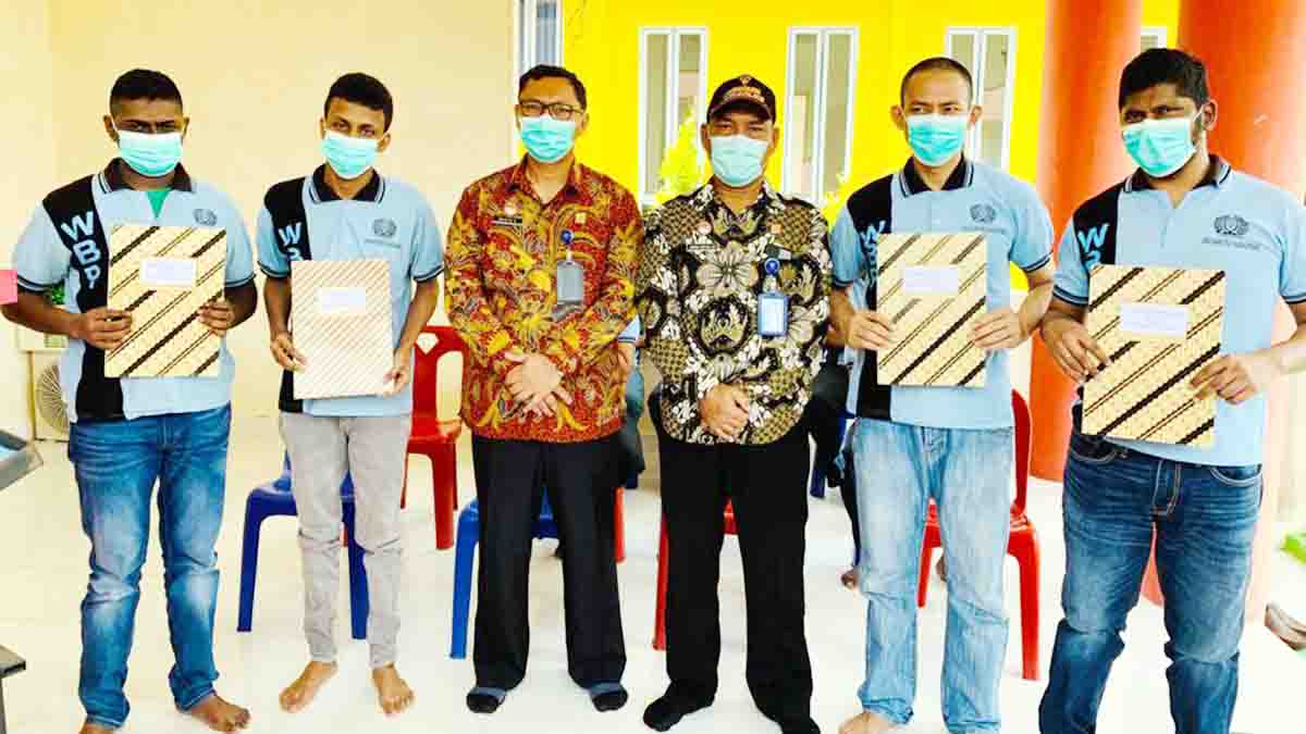 4 Narapidana Kasus Narkoba Lapas Tanjung Pinang Dapat Remisi