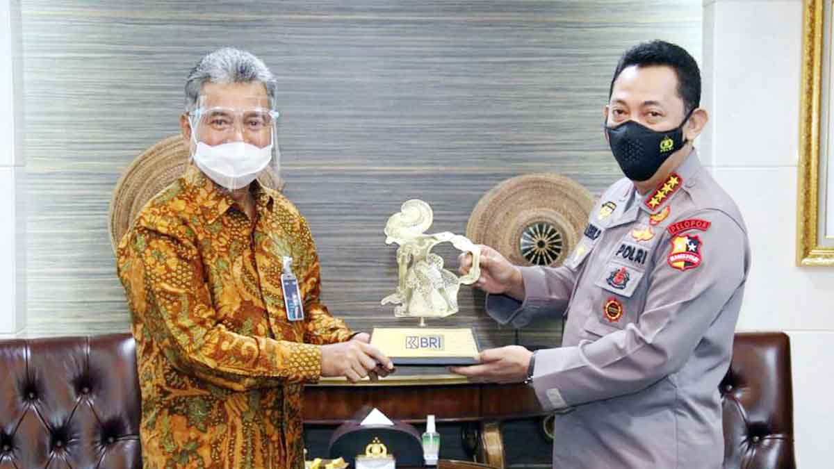 Bertemu Dirut Bank BRI, Kapolri Dorong Inovasi UMKM di Tengah Pandemi Covid-19