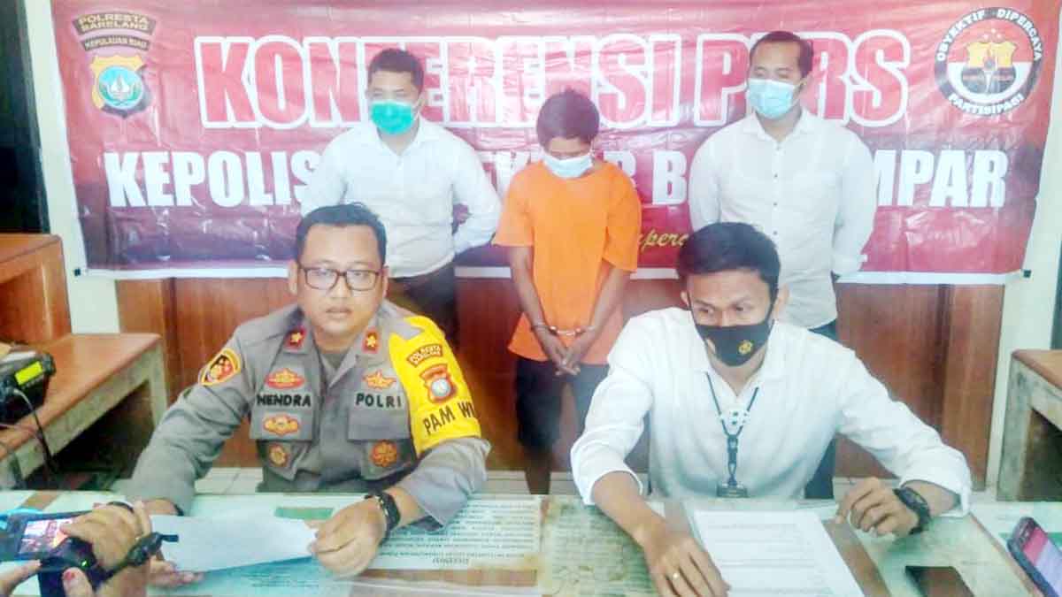 17 Kali Lakukan Curanmor, Pelaku Ditangkap Unit Reskrim Polsek Batu Ampar