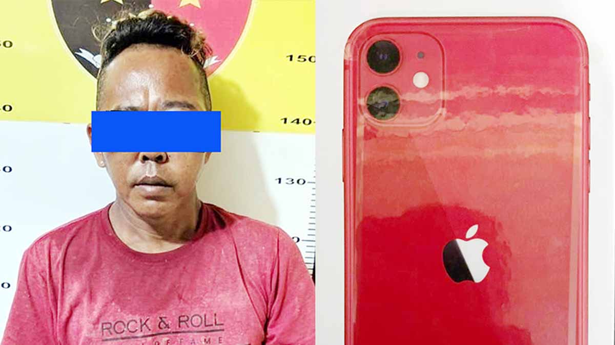 Ditinggal Sebentar, Iphone 11 Milik Pengusaha Laundry di Lubuk Baja Hilang