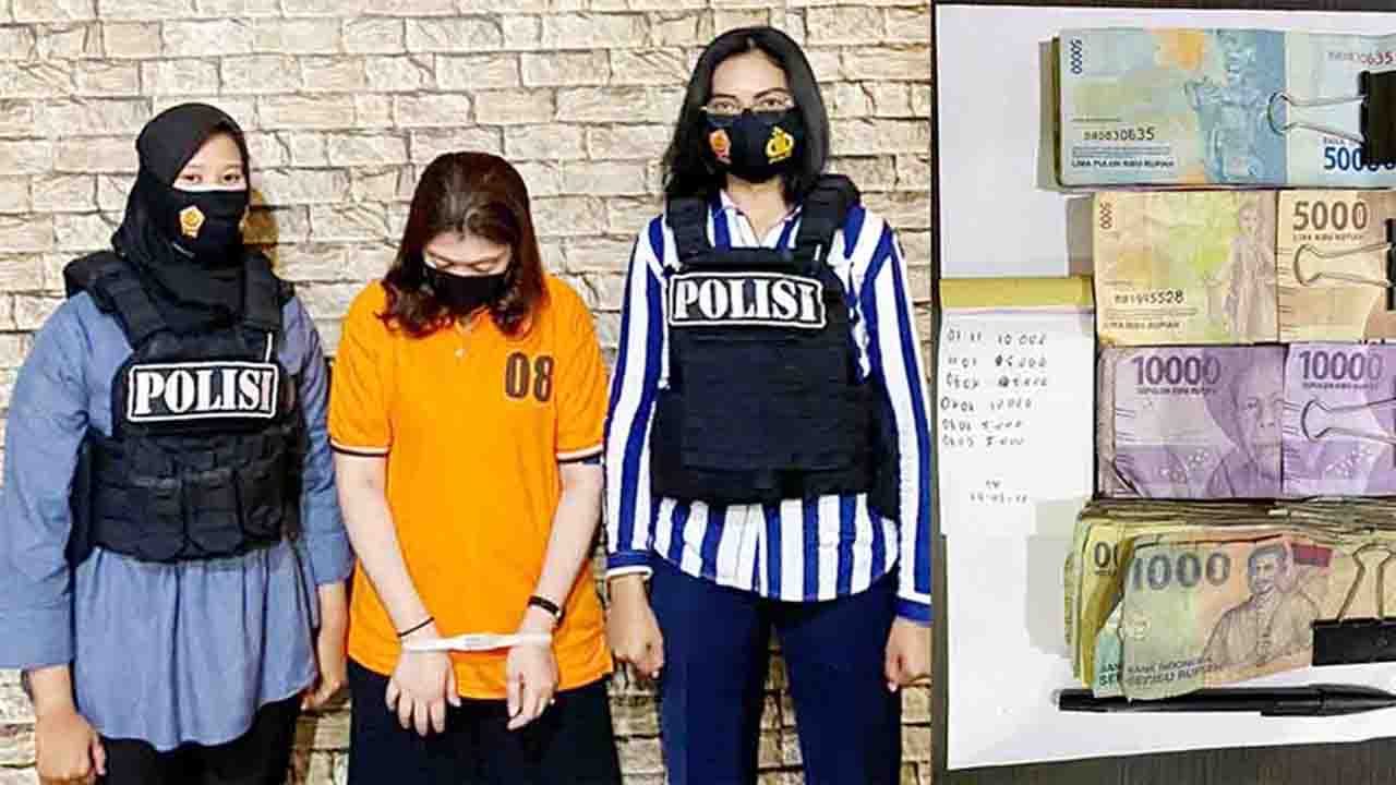 Seorang Wanita Diringkus Satreskrim Polres Karimun