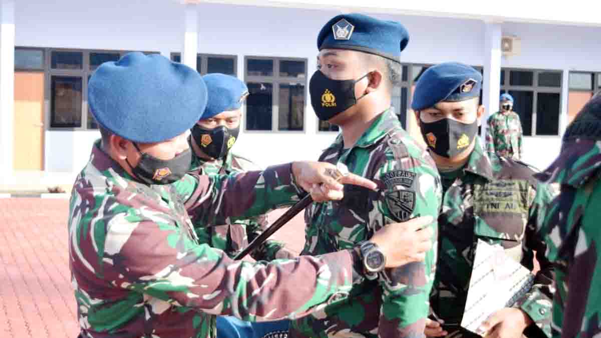 3 Prajurit Lanud Hang Nadim Batam Naik Pangkat
