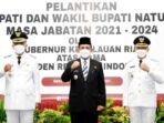 Ansar Ahmad Lantik Bupati dan Wakil Bupati Natuna