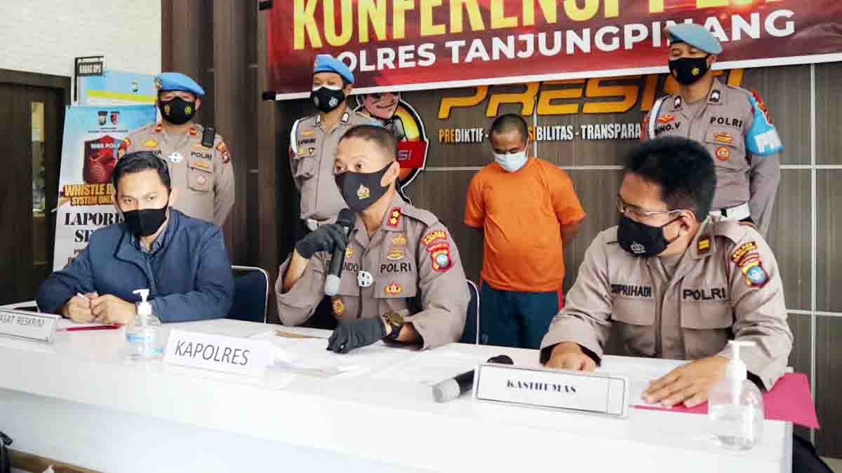 Pelaku Pencurian 14 Unit Sepeda Motor Dibekuk di Tanjung Pinang