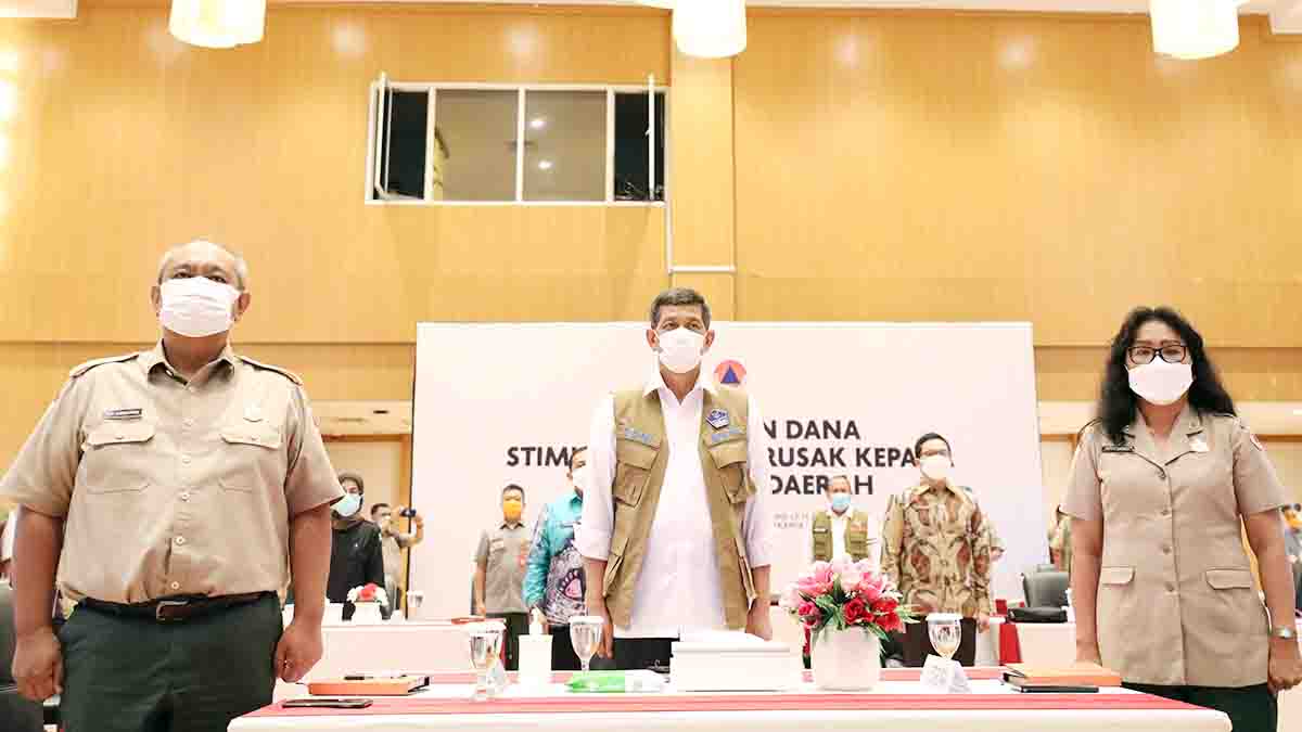 BNPB Serahkan Rp 464 Miliar Dana Stimulan Untuk Rumah Rusak Ke Pemerintah Daerah