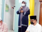 Wali Kota Tanjung Pinang, Rahma, menyampaikan kata sambutan sekaligus menutup kegiatan MTQ Lansia Masjid Al Huda Tanjung Pinang