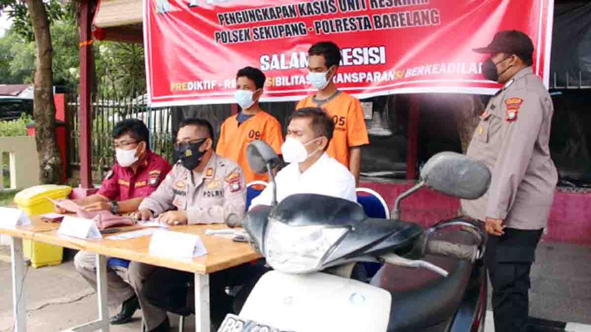 Kembali Pasangan Suami Istri di Batam Jadi Korban Jambret