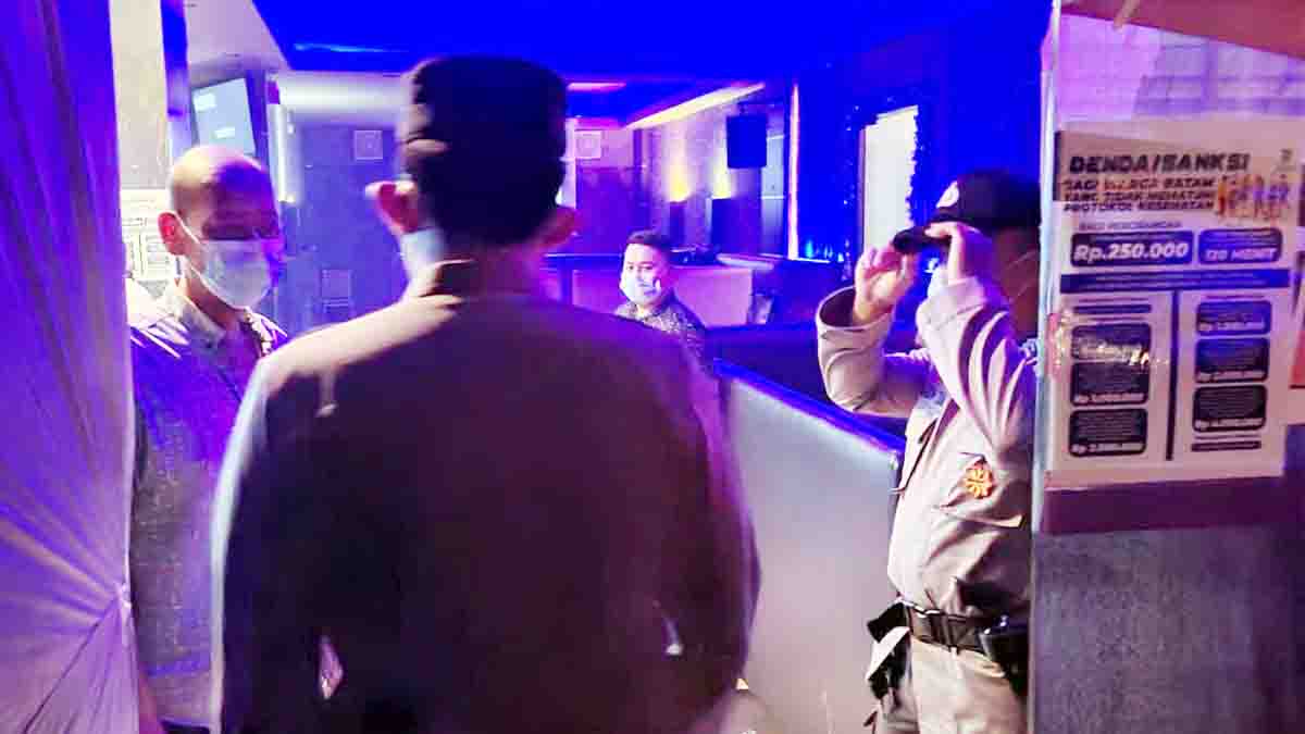 Operasi Yustisi, Tempat Hiburan Malam dan Gelper di Batam Ditutup