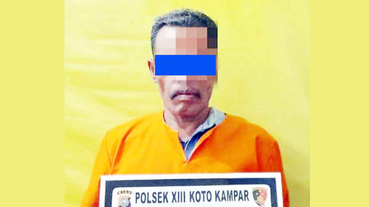 Polsek XIII Koto Kampar Ringkus Tersangka Judi Togel