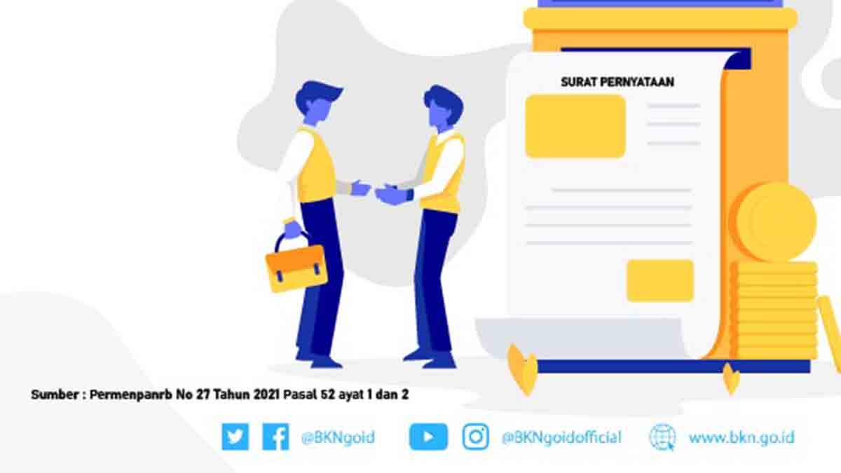 Para Pelamar CPNS/CASN 2021 Wajib Buat Surat Pernyataan Ini