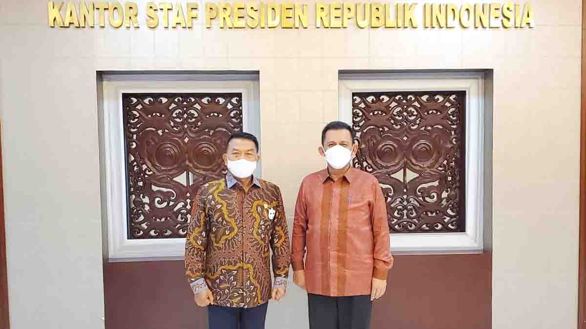 Atur Jadwal Pertemuan Dengan Presiden, Ansar Temui Staf Khusus Kepresidenan