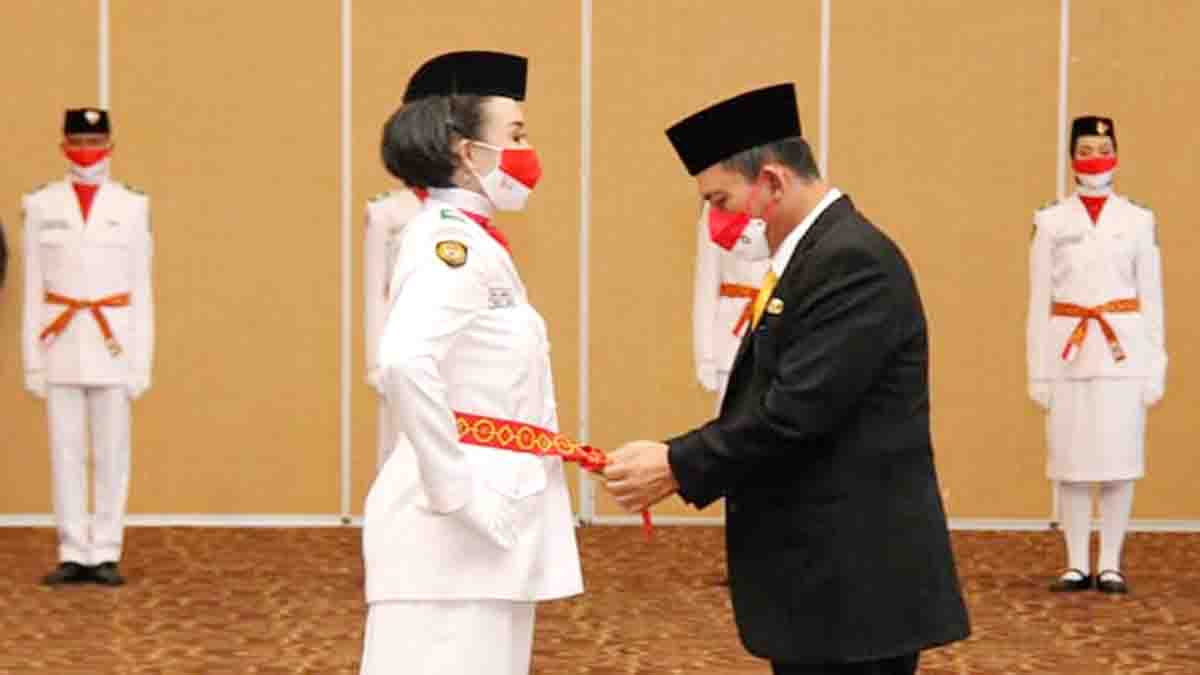 Ansar Kukuhkan 36 Paksibraka Provinsi Kepri