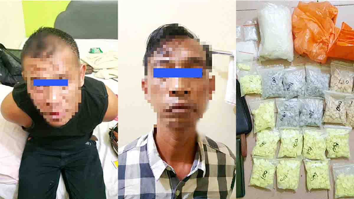 Miliki 500 Gram Sabu dan 1.750 Pil Ekstasi, 2 Pria Diringkus di Wisma Tanjung Batu Karimun