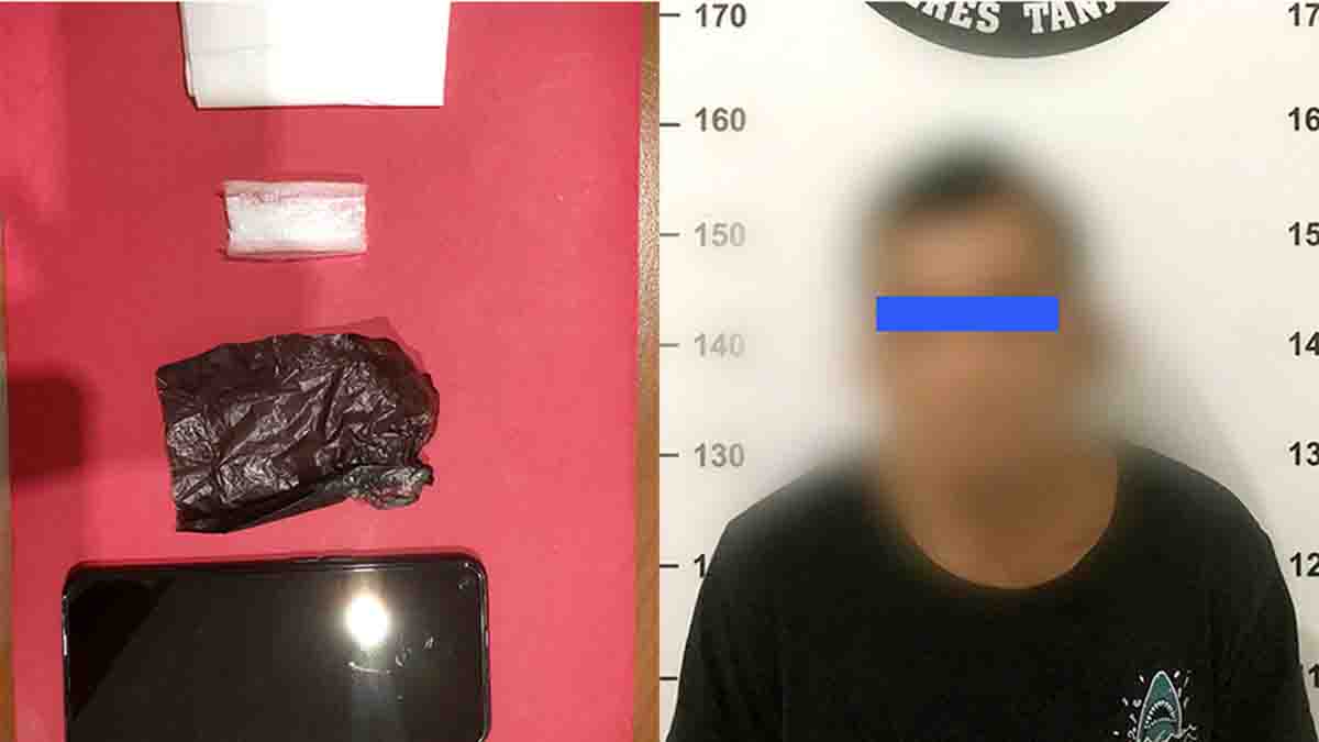 Tak Kunjung Jera, Tersangka Narkotika Ini 3 Kali Ditangkap Satres Narkoba Polres Tanjung Pinang