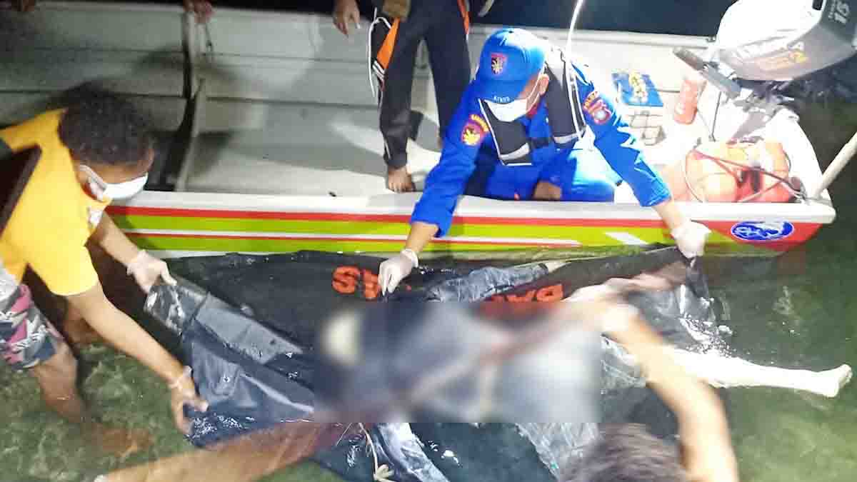 Kembali Crew Boat Pancung Yang Nekat Terjun ke Laut Ditemukan