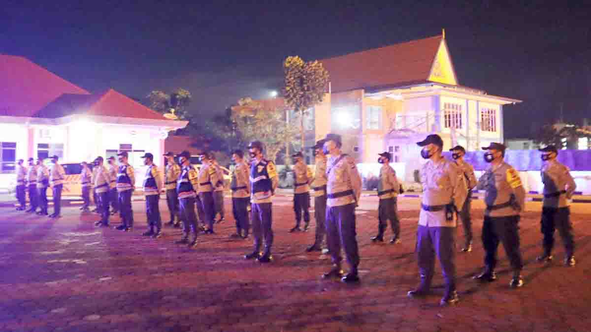 Polres Bintan Laksanakan Patroli Skala Besar
