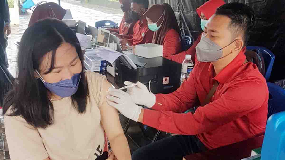 Vaksinasi Massal PWI Tanjung Pinang Sukses