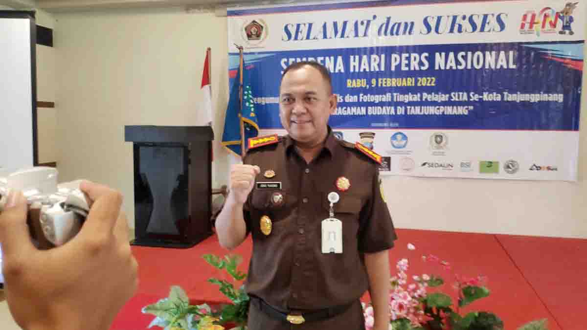Hadiri Puncak Peringatan HPN, Ini Pesan Kajari Kepada Insan Pers PWI Tanjung Pinang