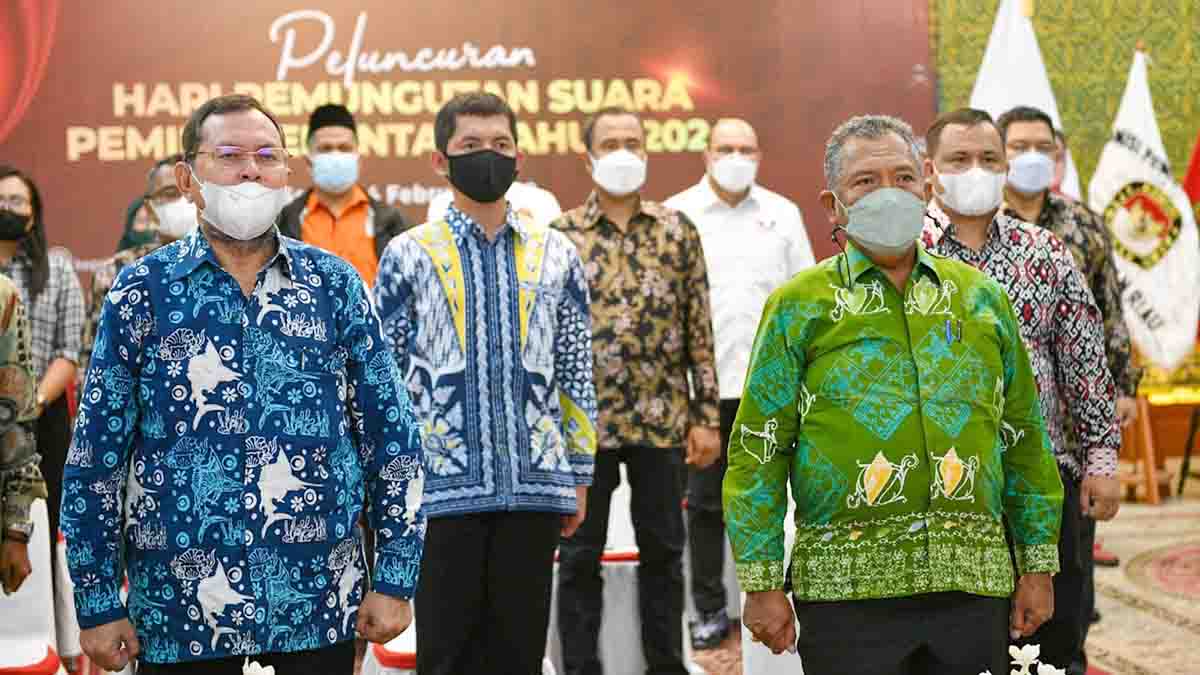 Wakili Gubernur, Pj Sekda Kepri Saksikan Peluncuran Hari Pemungutan Suara Pemilu 2024, Cek Jadwalnya Pemilu 2024 Disini