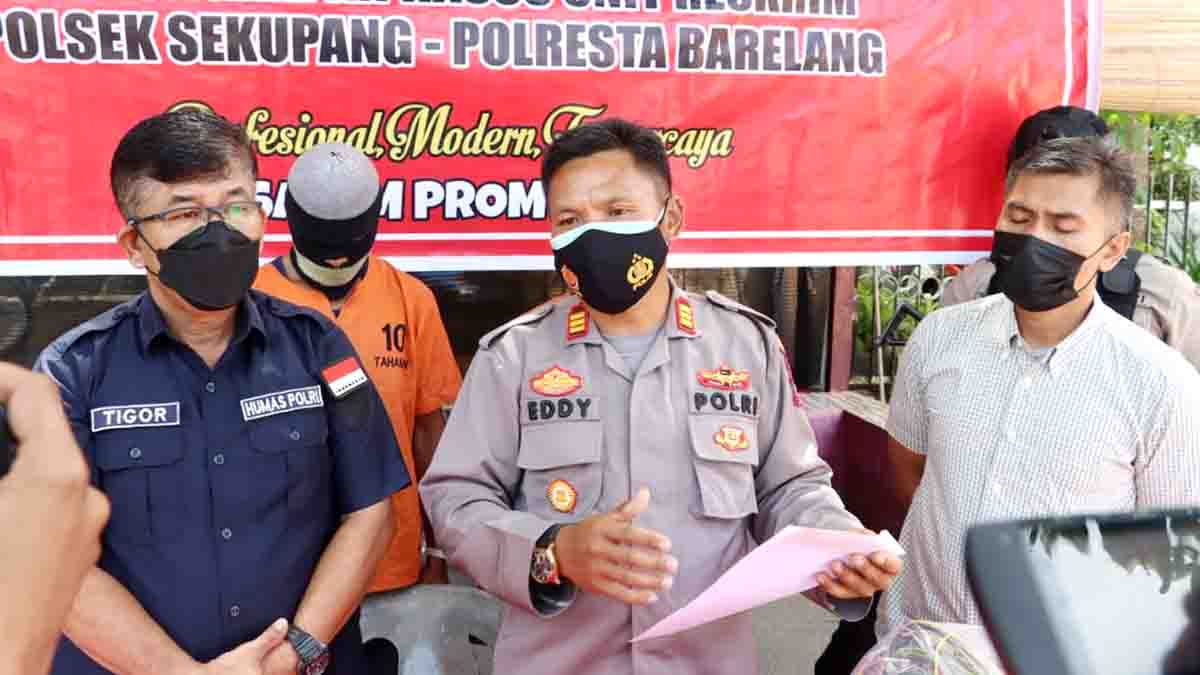 Polsek Sekupang Ringkus 2 Pelaku Curat di Harris Leisure Club