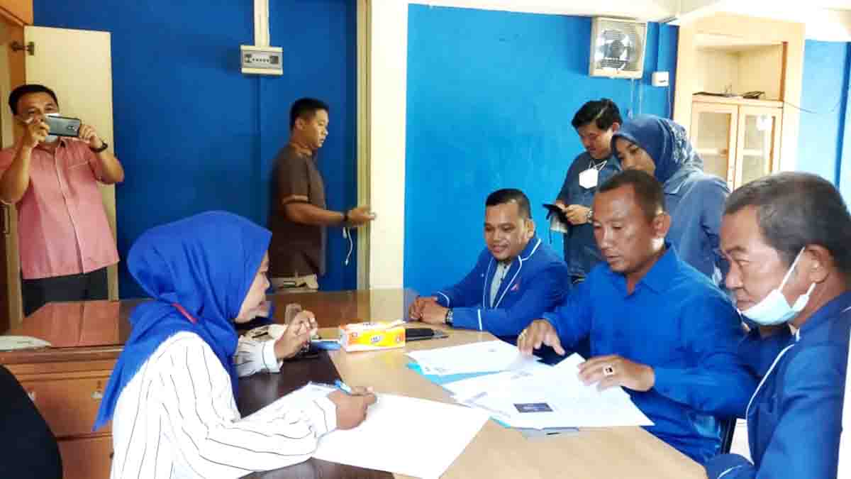 Kantongi 2 PAC, Agus Wibowo Daftar Sebagai Calon Ketua Partai Demokrat Kota Tanjung Pinang