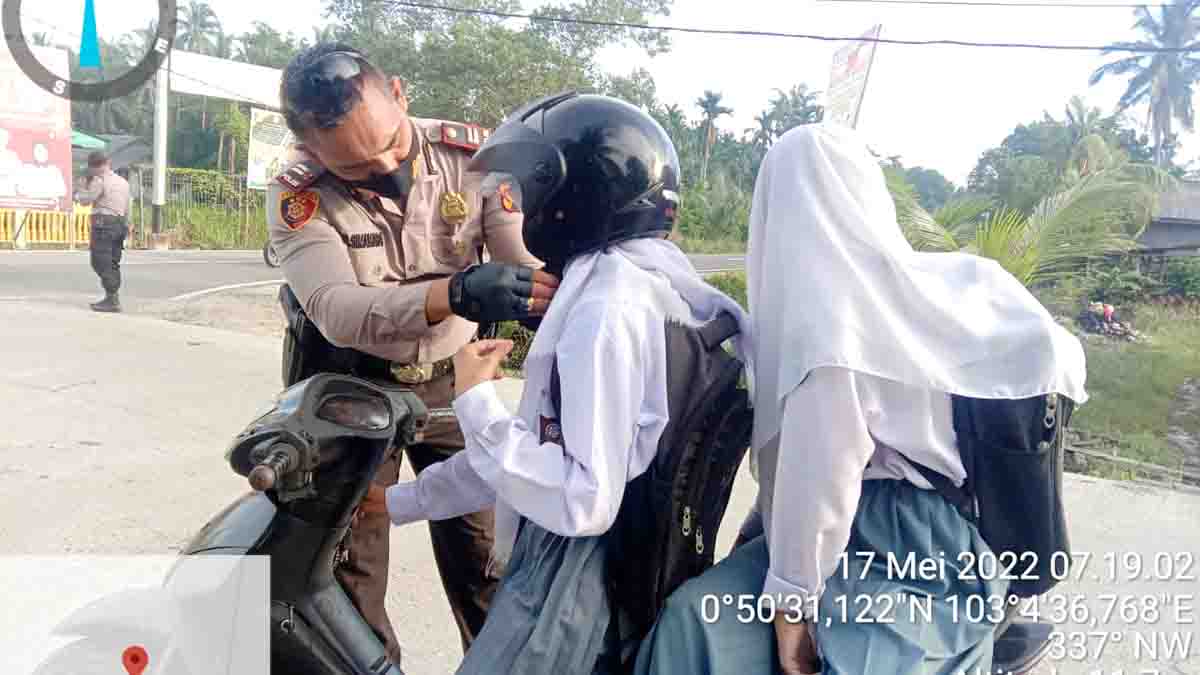 Kapolsek Rangsang Ungkap Hasil Strong Point 6 Personil Polsek Rangsang