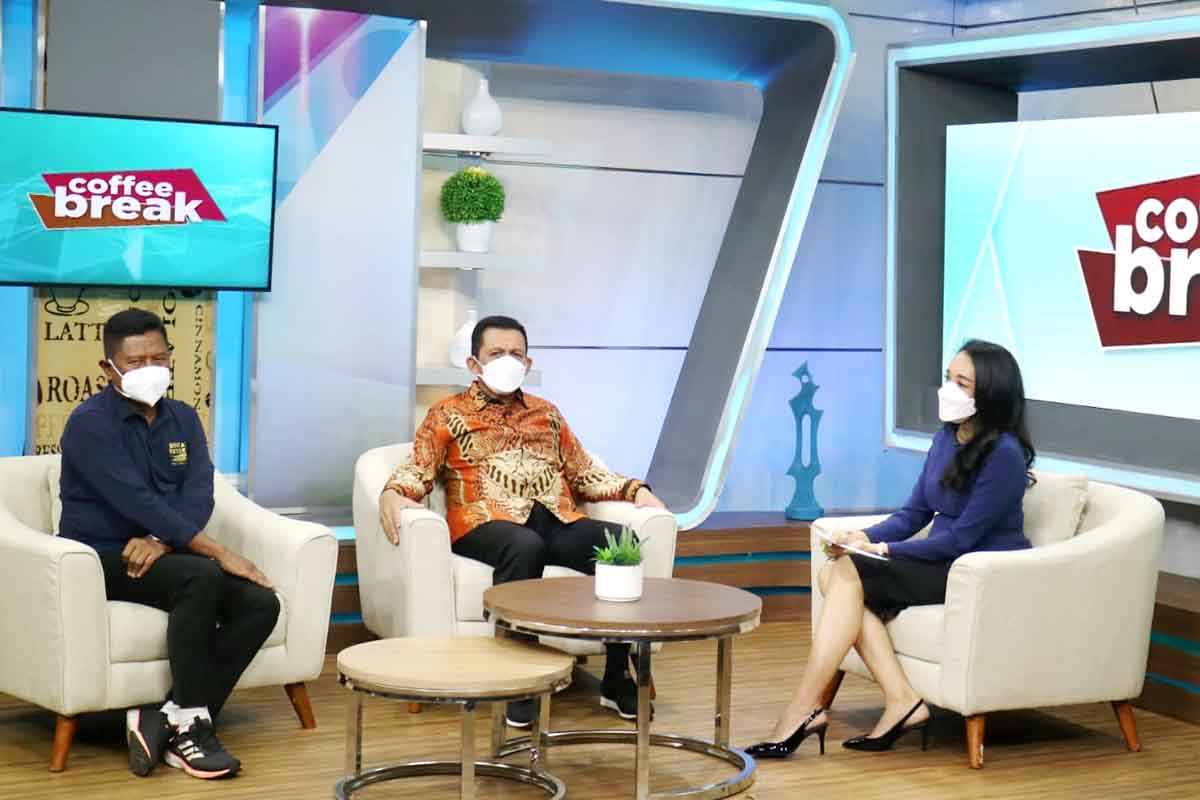 Talk Show di TV One, Gubernur Ansar Bersama Ketua Umum IMI dan Manajer BRC Bahas Sirkuit F1 di Bintan
