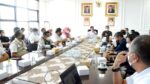 Kepala Dinas Kominfo Kepri, Hasan, memimpin rapat koordinasi dengan Komisi Penyiaran Indonesia Daerah (KPID) menjelang diberlakukannya Analog Switch Off (ASO) di Kepri