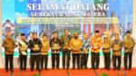 Gubernur Kepulauan Riau, Ansar Ahmad, bersama para Gubernur se-Sumatera
