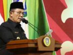 Gubernur Kepulauan Riau, Ansar Ahmad, menyampaikan pidato Rancangan KUA PPAS APBD Perubahan 2022