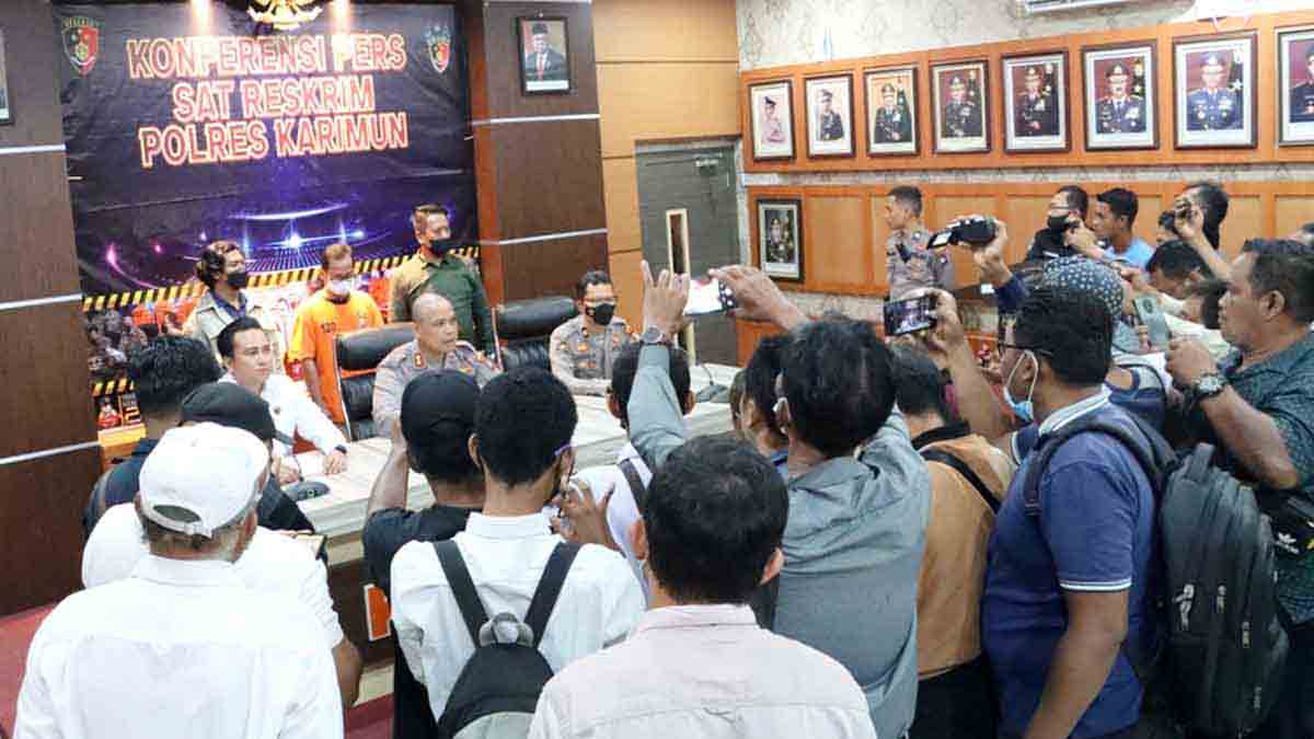 Cabuli 5 Siswa, Seorang Guru di Karimun Dibekuk Polisi