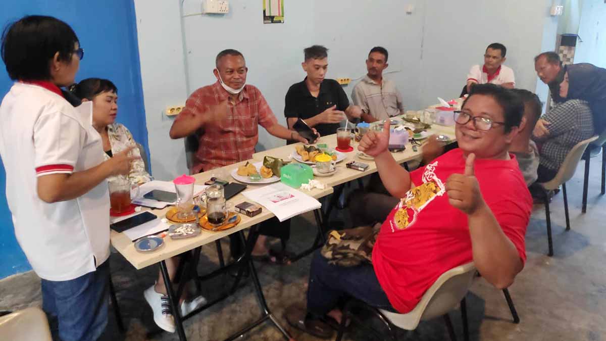 Dukung Program Pemerintah, Seknas Jokowi Provinsi Kepri Rapat Persiapan Pelaksanaan FGD